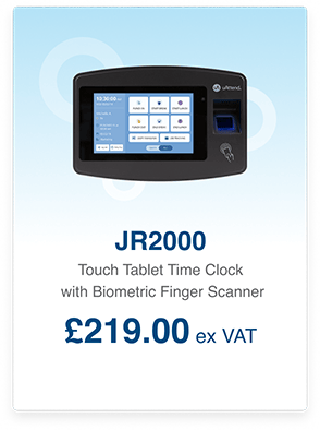 jr2000 touch tablet time clock with fingerprint scanner jr2000 touch tablet time clock with fingerprint scanner