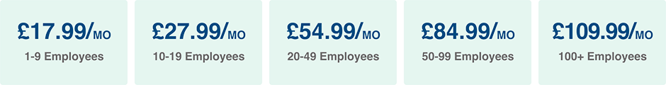 Affordable monthly tier pricing